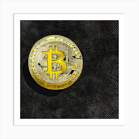 Bitcoin Art Print