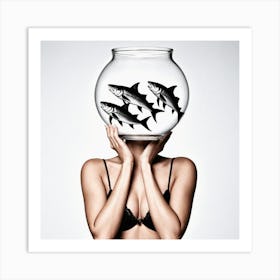 Fish Bowl 37 Art Print