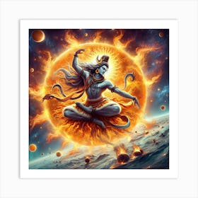 Lord Shiva 18 Art Print