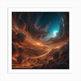 Journey Into The Unknown Art Print