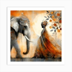 Exotic Beauty Artwork 210 Art Print