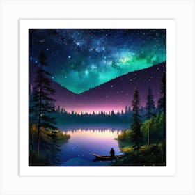 Starry Night 15 Art Print