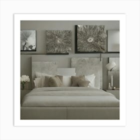 Modern Bedroom 6 Art Print