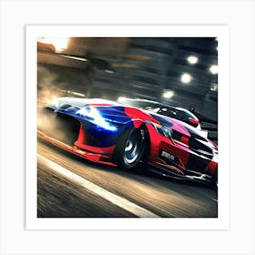 Need For Speed 17 Art Print