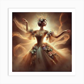 Ballerina 14 Art Print