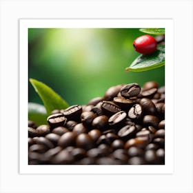 Coffee Beans 107 Art Print