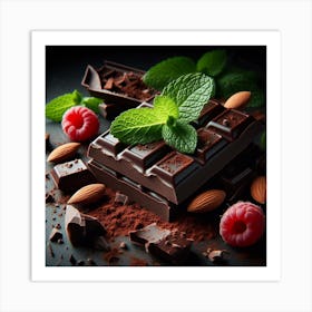 Pieces of Chocolate 3 Art Print