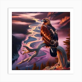 Golden Eagle Art Print