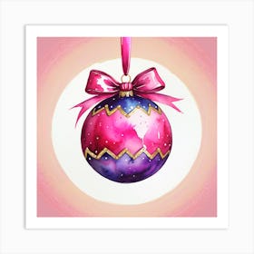 Christmas Ornament Art Print