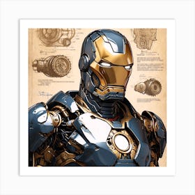 Iron Man Art Print