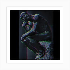 The Thinker Art Print