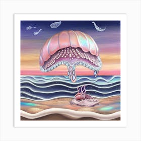 Jellyfish Art Print