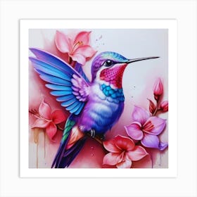 Hummingbird 3 Art Print