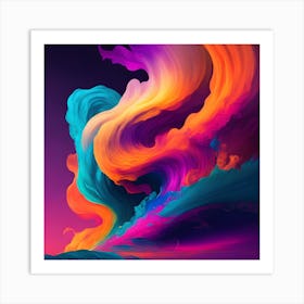 Abstract Painting 5 Art Print