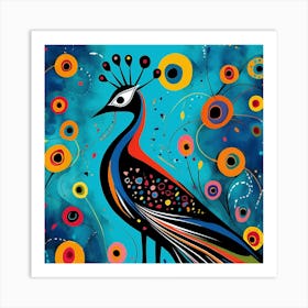 Peacock 21 Art Print