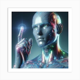 Cyborg 22 Art Print