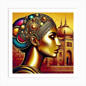 Exotic Beauty Artwork 86 Art Print