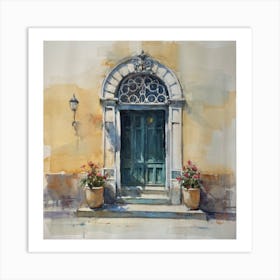 Door To Italy Art Print