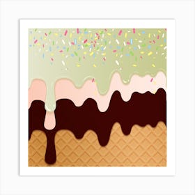 Ice Cream 10 Art Print