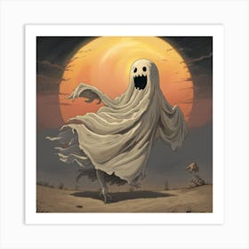 Ghost In The Night Art Print