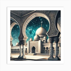 Islamic Mosque 1 Art Print