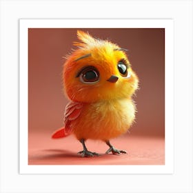 Cute Little Bird 13 Art Print