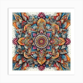 Mandala 8 Art Print