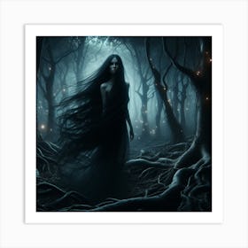 Dark Forest Art Print