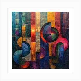 Abstract Abstract Painting 1 Art Print