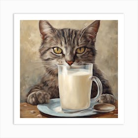 FUN CAT Art Print