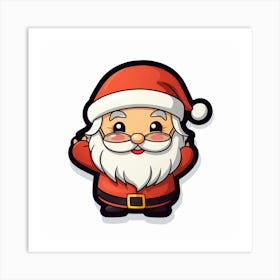 Santa Claus 15 Art Print