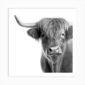 Highland Cow 2 Art Print