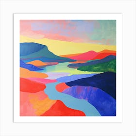 Abstract Travel Collection Fiji 2 Art Print