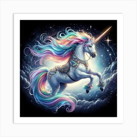 Unicorn 6 Art Print