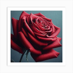 Red Rose 18 Art Print