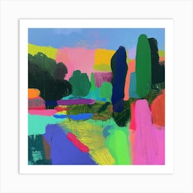 Abstract Park Collection Brockwell Park London 2 Art Print