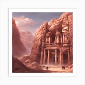 Petra Art Print