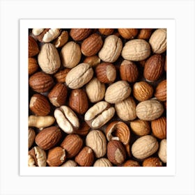 Nuts In A Bowl 3 Art Print