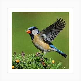 Blue Tit 9 Art Print