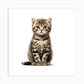 Bengal Kitten 1 Art Print