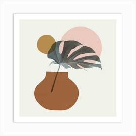 Harmonious floral composition 7 Art Print