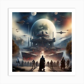 Star Wars The Force Awakens 17 Art Print