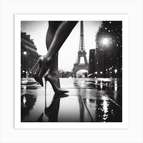 Paris Eiffel Tower 2 Art Print