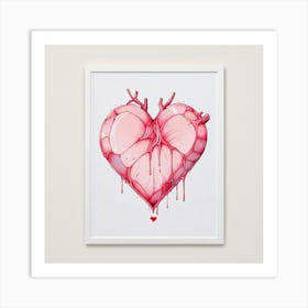 Heart Print 2 Art Print