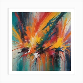 'Explosion' 1 Art Print