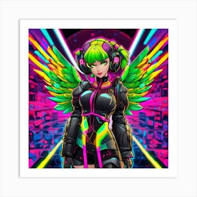 Sexy Angel Art Print