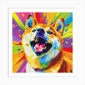 Shiba Inu 4 Art Print