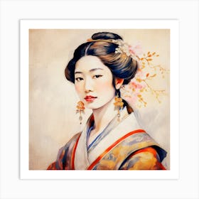 Classical Portraits 07 Art Print