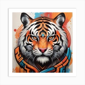 Tiger 3 Art Print