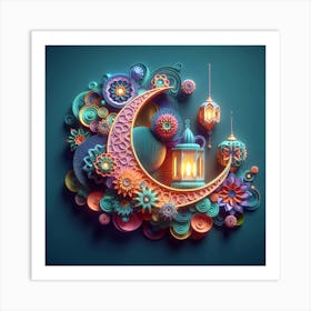 Islamic Ramadan Art Print